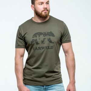 Футболка "HARWELD" хаки